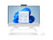 HP All-in-One Computer 24-cb0062ds Pentium Silver J5040 (2.00GHz) 8GB DDR4 256