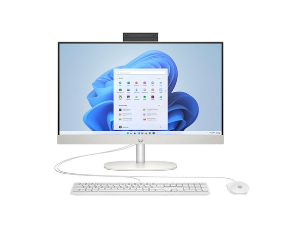 HP All-in-One Computer 24-cr0036 AMD Ryzen 5 7520U 8 GB LPDDR5 256GB PCIe SSD