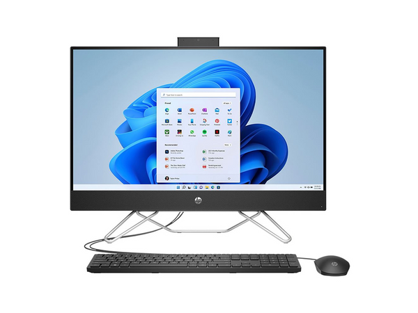 HP All-in-One Computer 27-cb1155m AMD Ryzen 5 5625U 8GB DDR4 1TB HDD 256 GB PCIe