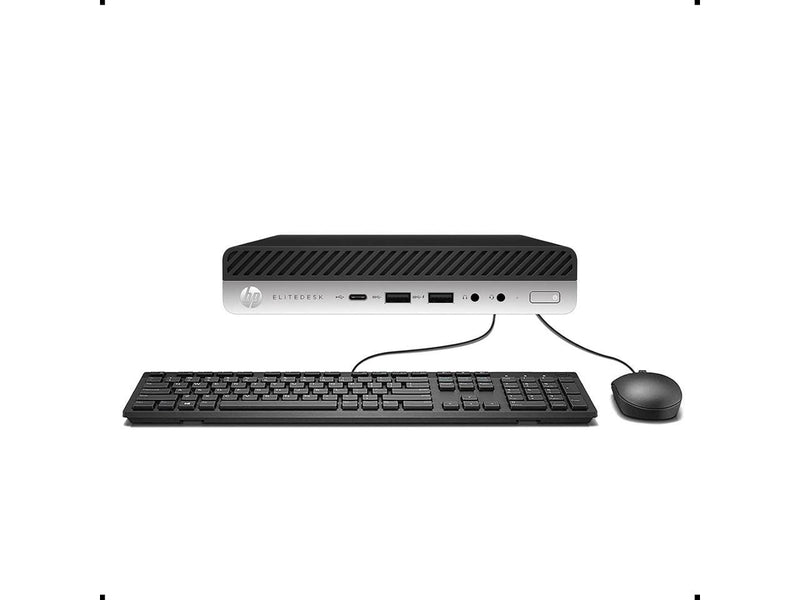 HP EliteDesk 800 G4 Micro Desktop Intel Core i5-8500T 2.10GHz 16GB RAM  256GB