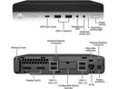 HP EliteDesk 800 G5 Mini Desktop Intel Core i5-9500T 2.20 GHz 32GB DDR4 512GB
