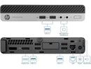HP ProDesk 400 G5 Mini Desktop Intel Core i5-9500T 2.20 GHz 16GB DDR4 RAM 256 GB
