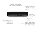 HP EliteDesk 800 G6 Mini Desktop Intel Core i5-10500T 16 GB Memory 512 GB SSD