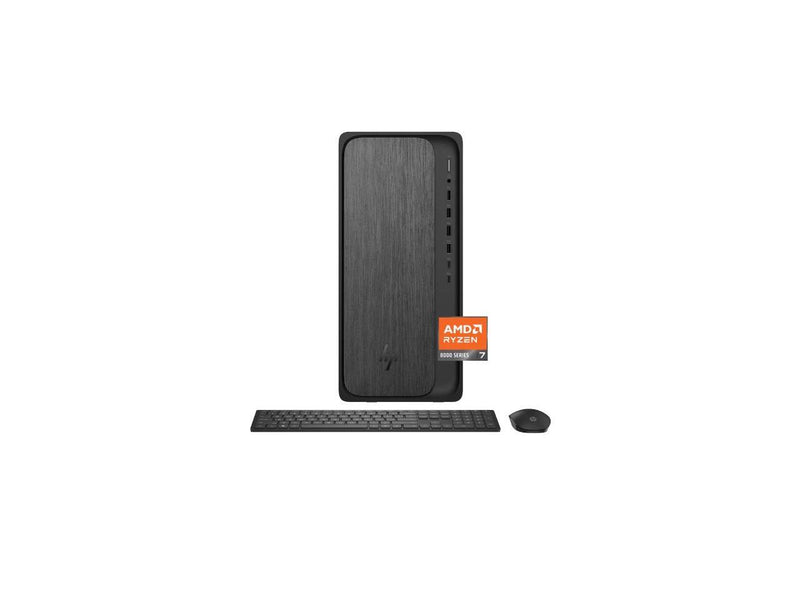 HP Desktop PC OmniDesk M02-0127c AMD Ryzen 7 8700G 32GB RAM 1TB PCIe SSD AMD