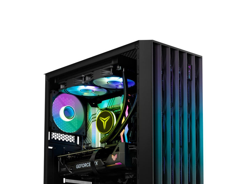 Yeyian Phoenix Glass Gaming Desktop PC, Intel Core i7 13700F, Nvidia GeForce RTX