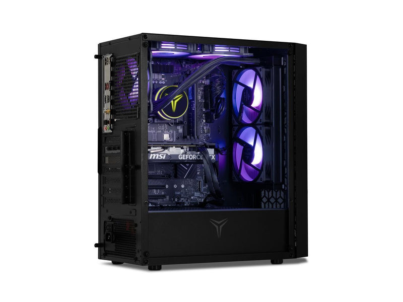 Yeyian Yumi Gaming Desktop PC, AMD Ryzen 7 7500X, NVIDIA GeForce RTX 4060 - AI