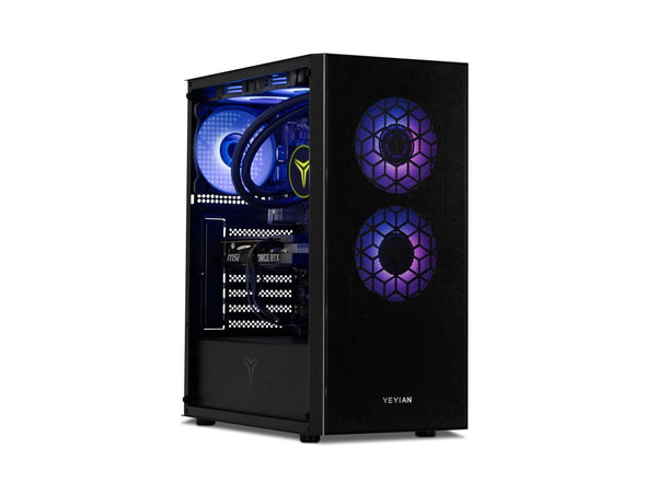 Yeyian Yumi Gaming Desktop PC, AMD Ryzen 7 7500X, NVIDIA GeForce RTX 4060 - AI