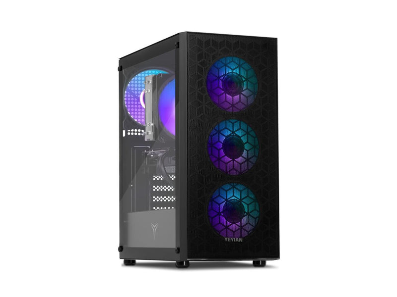 Yeyian Yumi Gaming Desktop PC, AMD Ryzen 7 5700X, NVIDIA GeForce RTX 4060 - AI