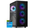 Yeyian Yumi Gaming Desktop, Intel Core i5-14400F, RTX 4060 – AI Integrated, 32GB