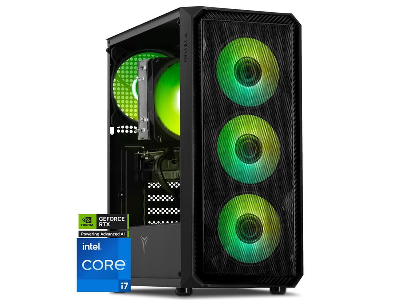 YEYIAN Gaming Desktop PC TANTO INTEL Core i7-14700F GeForce RTX5060 8GB 32GB