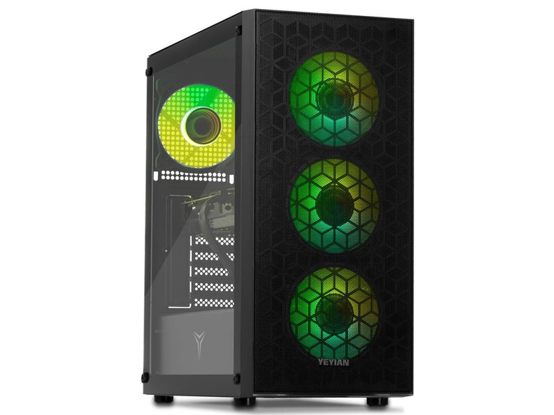 YEYIAN Gaming Desktop PC YUMI INTEL Core i5-14400F GeForce RTX5060 8GB 16GB DDR5