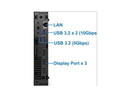 DELL OptiPlex 7000 Micro Desktop Intel Core i5-12600 16GB RAM 256GB SSD Windows
