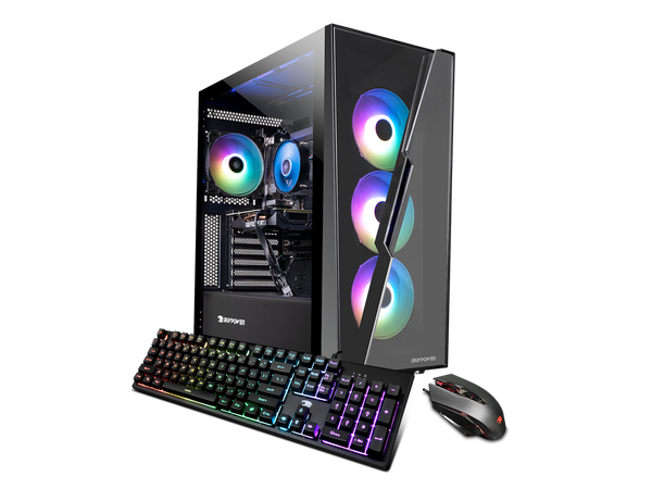 iBUYPOWER Gaming Desktop SlateHakoI5N3601 Intel Core i5 12th Gen 12400F