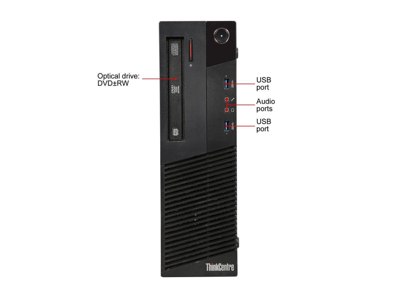 Lenovo Grade A Desktop Computer ThinkCentre M93P Intel Core i5 4th Gen 4570