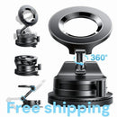 LISEN RETRACTABLE CAR PHONE MOUNT 360° MAGNETIC HOLDER VACUUM - Scratch & Dent