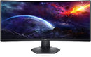Dell Curved Gaming 34" WQHD 3440 x 1440 Curved Monitor S3422DWG - Black - Like New