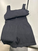 FITTIN BLACK FULL TANK TOP SUIT WITH BRA FOR WOMEN - SIZE SMALL - BLACK - BLACK - Like New