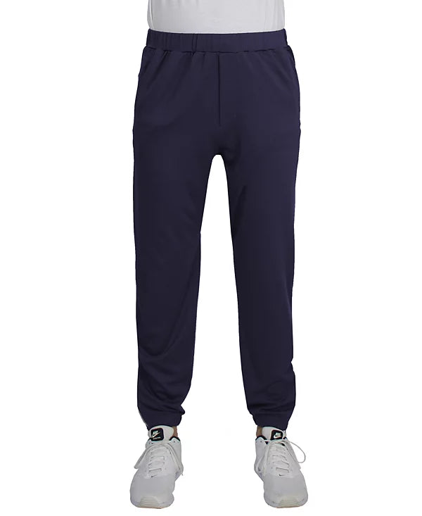 BLUE ICE MEN'S MOISTURE WICKING PERFORMANCE JOGGERS - SIZE: MEN XL - NAVY - Brand New