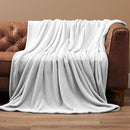 ASHFORD HOME COZY WARMWELL BLANKET WINTER WHITE KING SIZE 108 X 90 INCHES - Like New