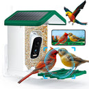DOROEO SMART BIRD FEEDER 2.5K HD AUTO CAPTURE BIRD VIDEOS TV-XM-Q40-4MP - GREEN - Like New