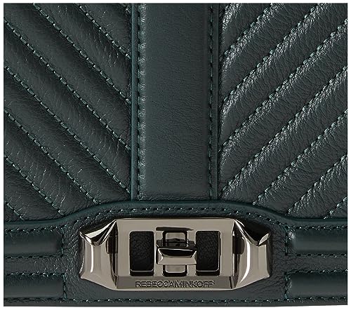 REBECCA MINKOFF WOMEN'S CHEVRON QUILTED LOVE CROSSBODY BAG WOMEN REGULAR - Like New