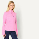 AMAZON ESSENTIALS WOMEN'S ATHLETIC SOFT PERFORMANCE LIGHTWEIGHT - SPACE DYE PINK - Brand New