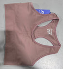 HEATHYOGA HIGH IMPACT SPORTS BRA FOR WOMEN,SUPPORT PADDING - SIZE WOMEN L - PINK - Like New