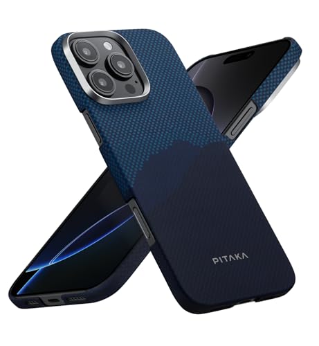 PITAKA FOR IPHONE 16 PRO MAX CASE COMPATIBLE - TACTILE WOVEN - OVER THE HORIZON - Like New