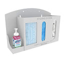 Respiratory Hygiene Sanitation Station 4 Compartments B086RYKVRJ - Black - Brand New