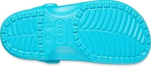 CROCS UNISEX ADULT CLASSIC CLOGS MENS 10/WOMENS 12 DIGITAL AQUA - DIGITAL AQUA - Like New