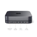 Satechi USB C Hub, Type-C Aluminum Stand & Hub, USB-C Data Port ST-ABHFM-GRAY - Like New