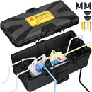 Medium Outdoor Electrical Box Waterproof 10.3 x 5.9 x 3.7 in - BLACK - Like New