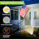 Bosceos Solar Lights Outdoor Waterproof, 30LEDs Solar Spot Pathway Lights - Like New