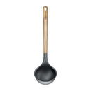 ZYLISS OAK WOOD LADLE LARGE DURABLE SOUP LADLE E980282 - BELUGA/ OAK - Brand New