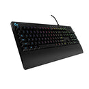 Logitech G213 Prodigy Gaming Keyboard, LIGHTSYNC RGB Backlit Keys – Black/Black - Brand New