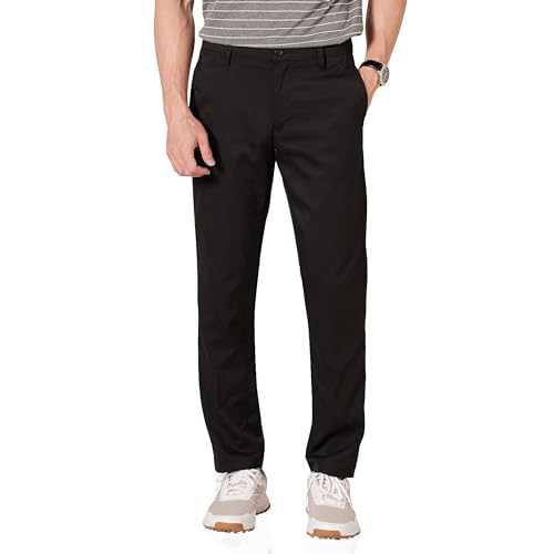 AMAZON ESSENTIALS MEN'S SLIM-FIT STRETCH GOLF PANT - SIZE: MEN 29x28 BLACK - Like New
