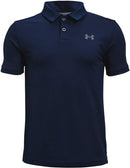 1364425 Under Armour Boy's Performance Polo Academy/Gray YXL Brand New