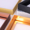 Querfun DIY Metal Floating Frame for 36X48 Canvas - B09HBS33HK - Brushed Silver - Brand New
