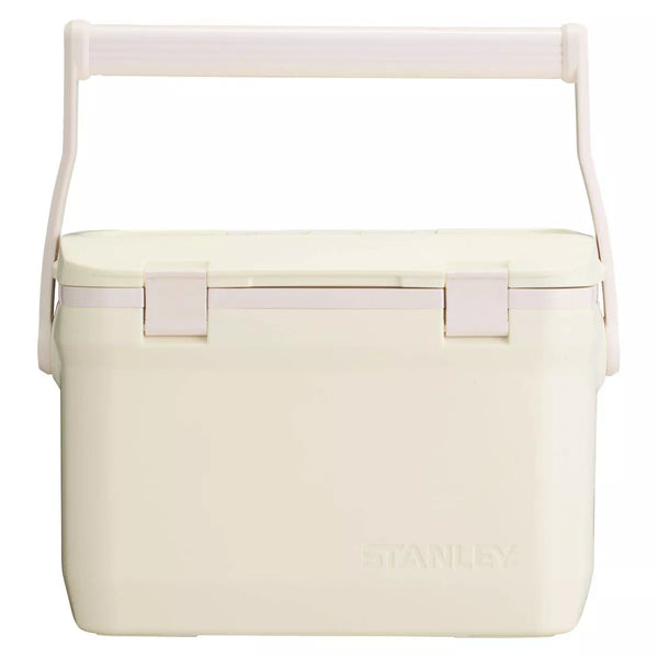 STANLEY 16QT PLASTIC EASY-CARRY OUTDOOR COOLER - CREAM - Like New