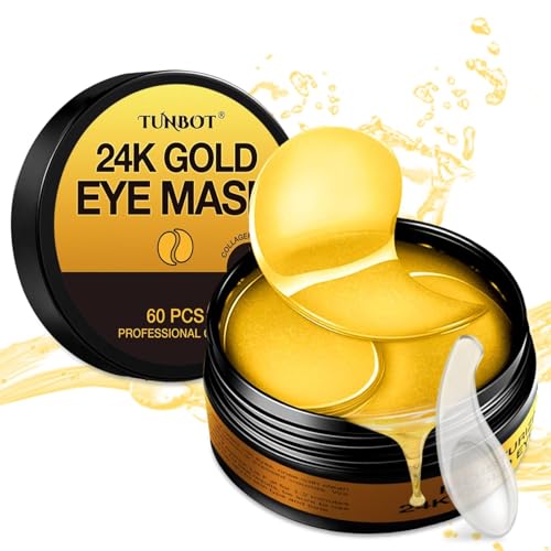 TUNBOT EYE MASK 24K GOLD - 60 PIECES - ANTI-AGING - Brand New