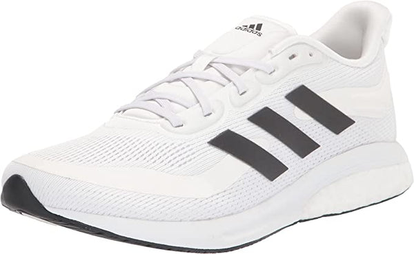 S42723 Adidas Men's Supernova Training Shoes White/Black/Dash Grey Size 14 Like New