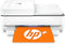 HP Envy 6458e All-in-One Wireless Color Inkjet Printer NO INK Included - White Like New