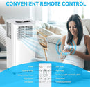 Doko World Portable Air Conditioners 8500 BTU 350 Sq.Ft NO WINDOW KIT - White - Like New