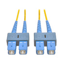 TRIPP LITE DUPLEX SINGLEMODE 9/125 FIBER PATCH CABLE SC/SC 3M 10-FT. N356-03M - Brand New