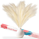 Luxiety World Pampas Grass Decor Tall 48" Set of 3 - Faux Pampas Grass Tall - Brand New