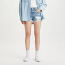 LEVI'S 501 ORIGINAL FIT HIGH-RISE JEAN SHORTS  REGULAR FIT SIZE 16W - QUIET RIOT - Brand New