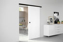 WINGBURG Hamburg Sliding Door Hardware C35 B0CMXYPPVF - Black - Like New