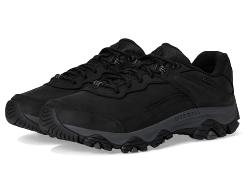 J003811 MERRELL MOAB ADVENTURE 3 WP MEN 13 WOMEN N BLACK - Like New