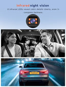 2.5K+1080P Dual Camera for Cars, 32GB Card Included, GT802 - BLACK - Like New