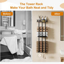 CJLIN 3 TIER BATHROOM STORAGE HOLDER - BLACK - Like New